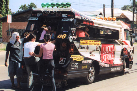 Jeepney with Conductor