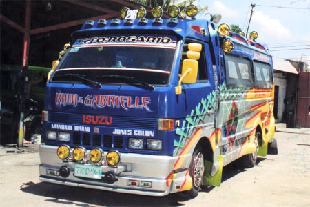 Spiderman Jeepneys in Cebu