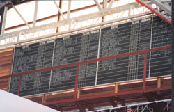score board at cockpit arena