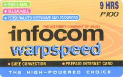 prepaid Internet card