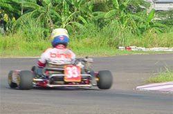 Cebu's karters doing their thing