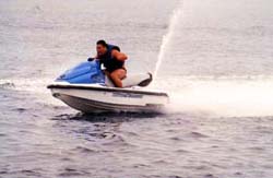 Wave Runner at Mactan, Cebu