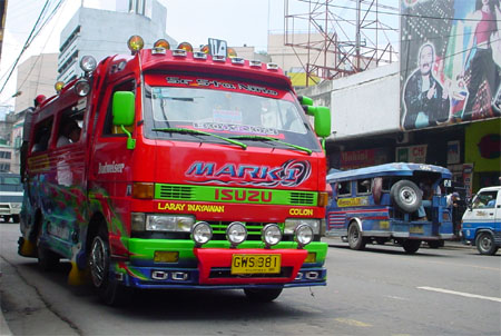 Jeepney in the Philippines